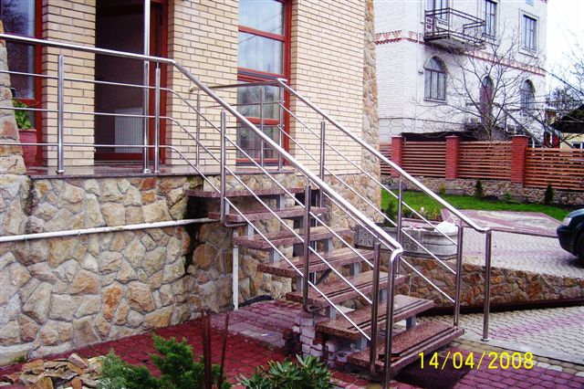 Виготовлення сходів. Зовнішні сходи №4